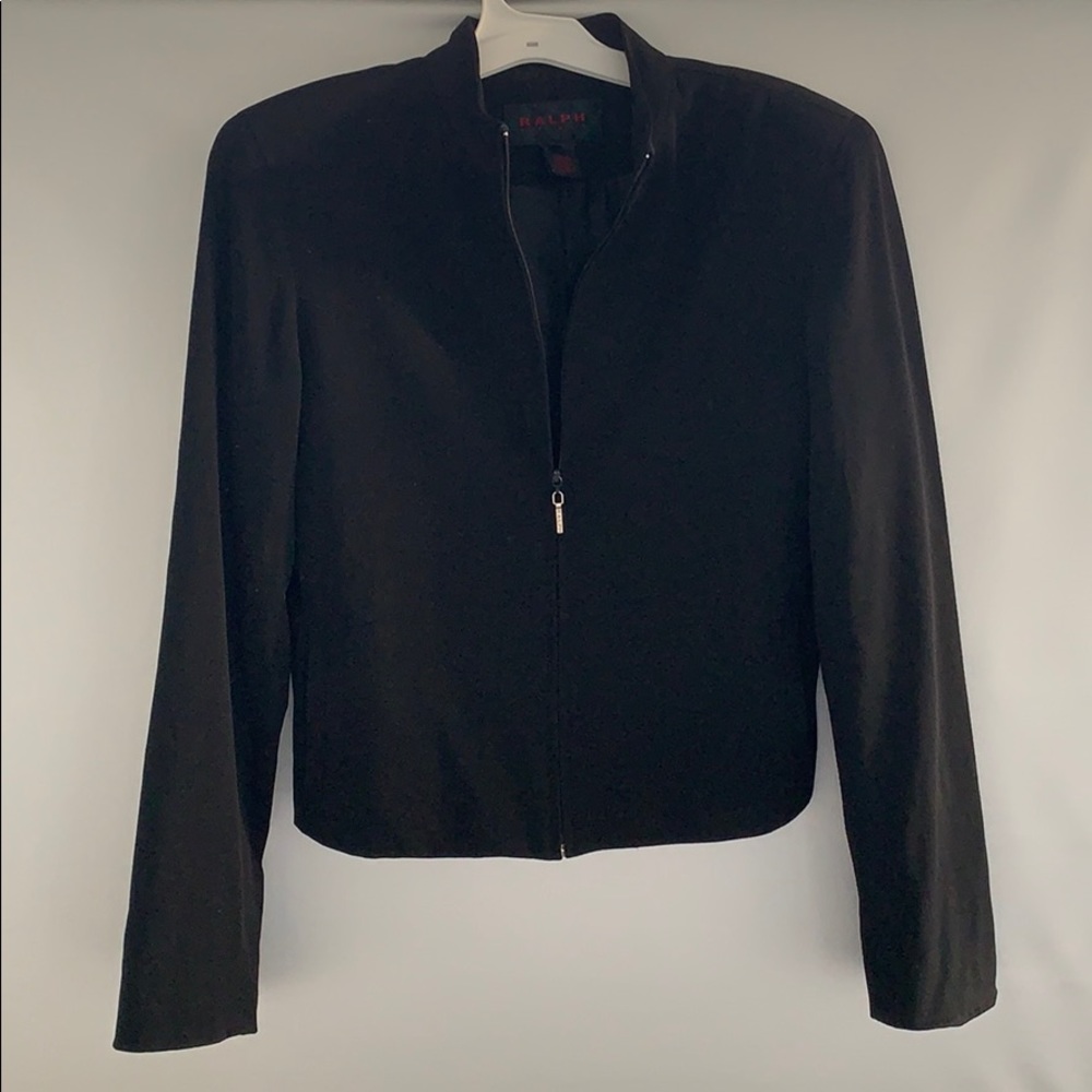 Ralph Lauren Plaid Label Tartan Label Jacket Black